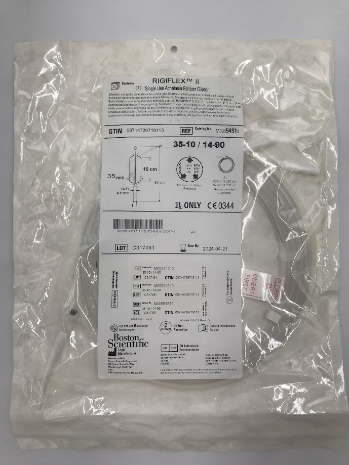 BOSTON SCIENTIFIC 5451 Rigiflex II Single Use Achalasia Balloon Dilator 35-10 / 14-90 (X)
