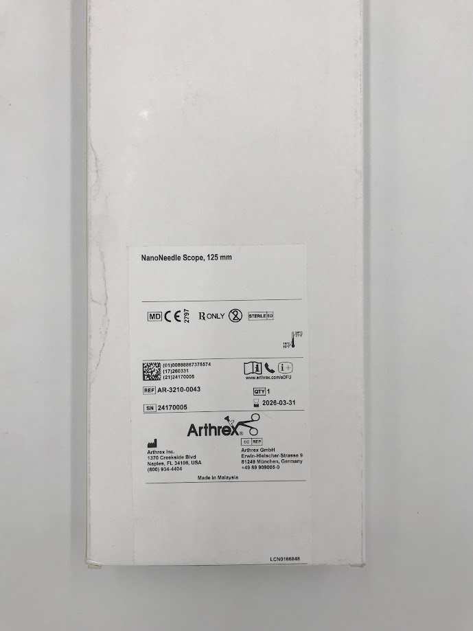 ARTHREX AR-3210-0043 Nano Needle Scope, 125mm (X)