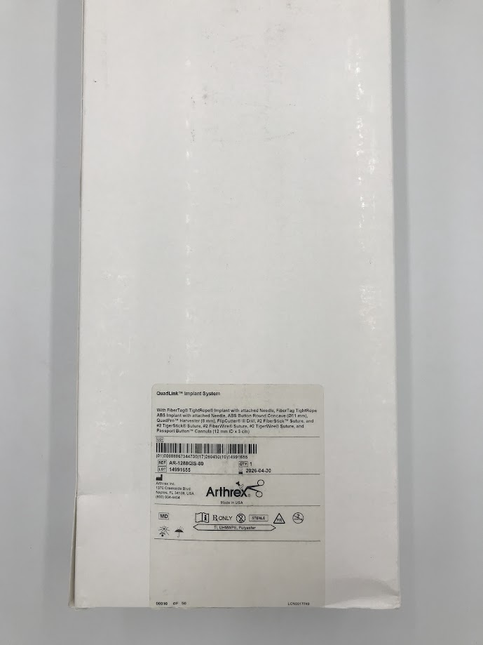 ARTHREX AR-1288QIS-80 QuadLink Implant System 8mm (X)