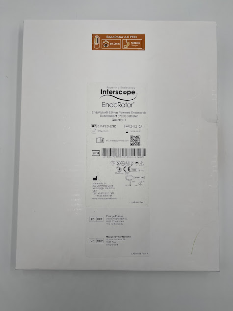 INTERSCOPE 6.0-PED-EGD EndorRotor 6.0mm Powered Endoscopic Debridgement (PED) Catheter (ID)