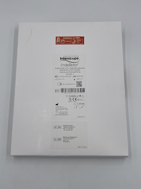 INTERSCOPE 3.2-PED-EGD-OP EndoRotor 3.2mm Powered Endoscopic Debridgement (PED) Catheter Gastroscope Olympus/Pentax (ID)