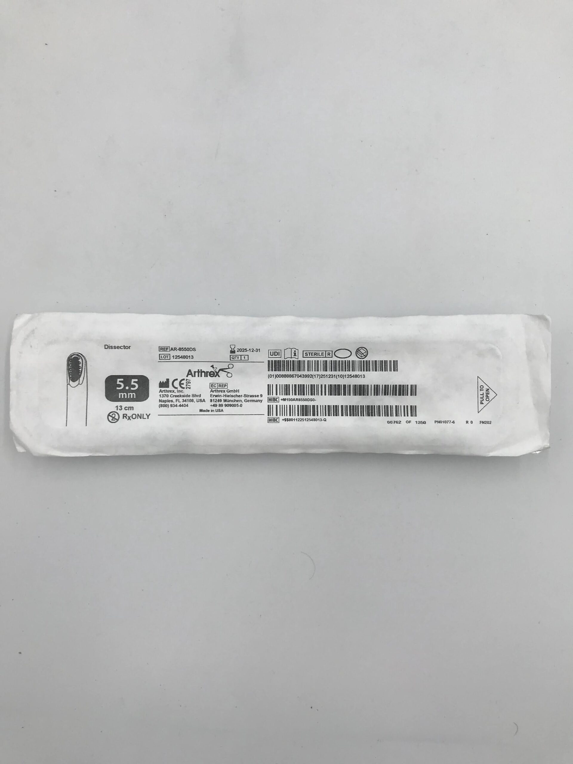 ARTHREX AR-8550DS COOLCUT DISSECTOR 5.5MM (X)