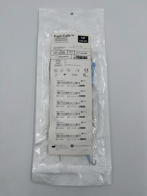 ST JUDE MEDICAL 406128 Fast-Cath Hemostasis Introducer 12F (X)