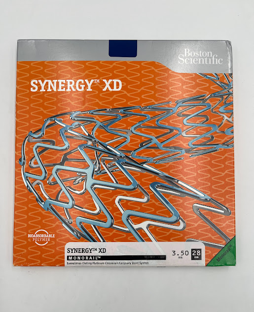 BOSTON SCIENTIFIC 394182835 Synergy XD Monorail Everolimus-Eluting Platinum Chromium Coronary Stent System 3.50mm x 28mm (X)