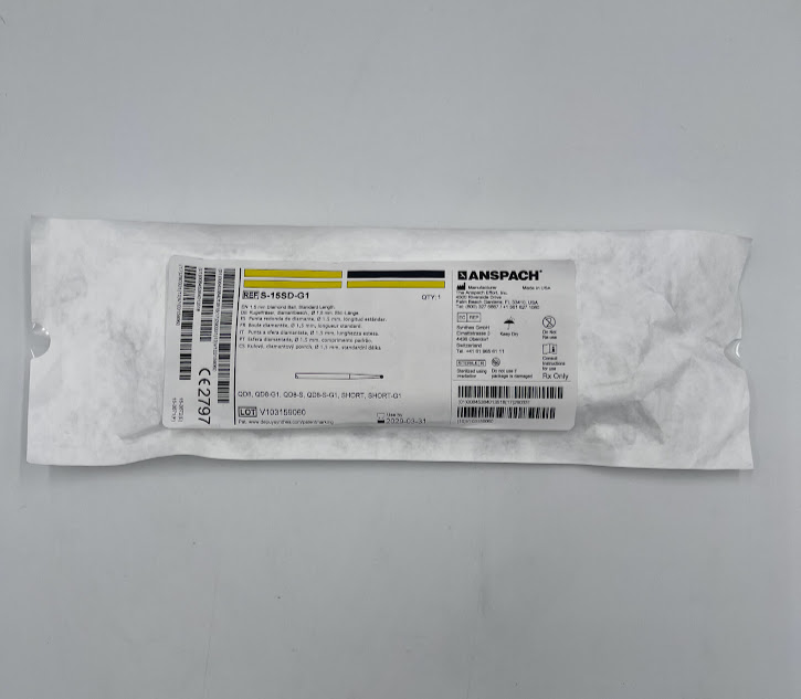 ANSPACH S-15SD-G1 Diamond Ball, Standard Length, 1.5mm (ID)