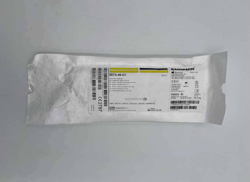 ANSPACH S-4B-G1 Fluted Ball, 4mm (ID)