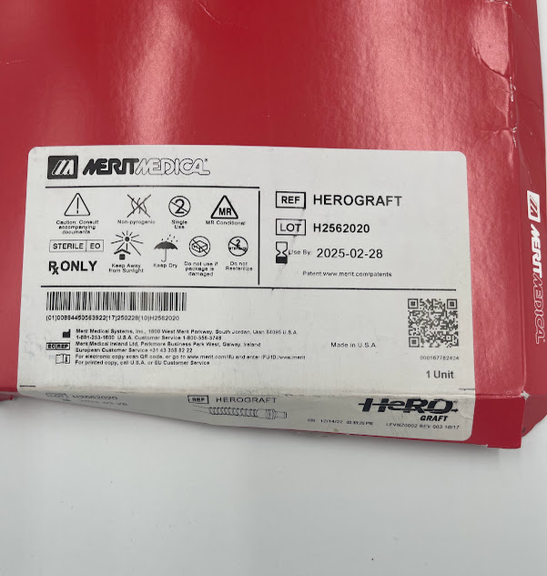 MERITMEDICAL HEROGRAFT Hero Graft Arterial Graft Component (X) - Image 2