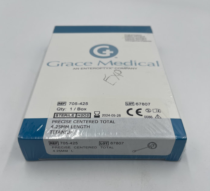 GRACE MEDICAL 705-425 Precise Centered Total - Titanium, 4.25mm Length (X) - Image 2