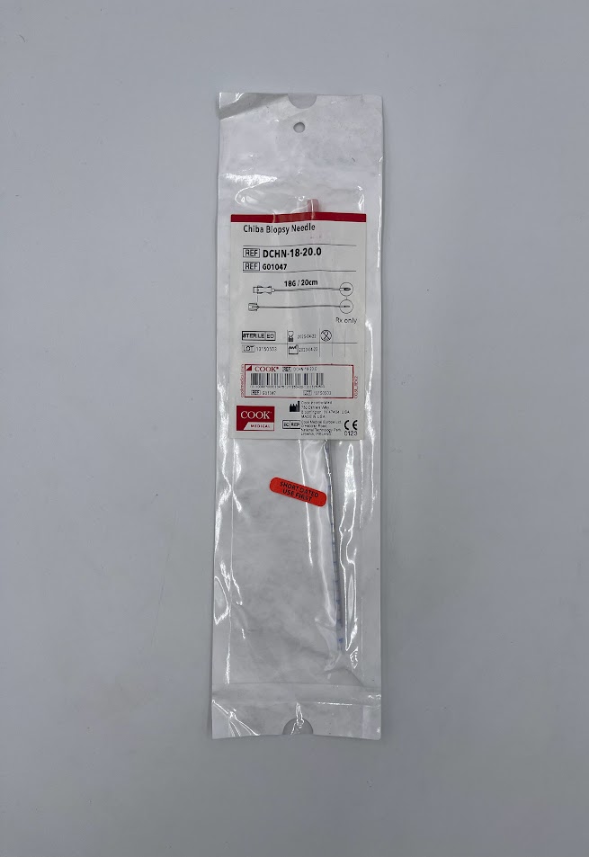 COOK G01047 Chiba Biopsy Needle, 18G / 20cm (X)