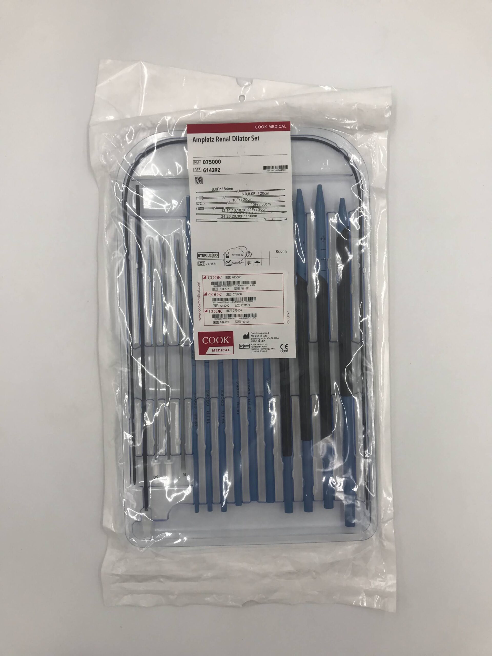 COOK G14292 AMPLATZ RENAL DILATOR SET (X)