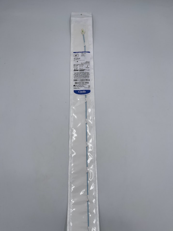 CORDIS 533-628 Super Torque Plus Diagnostic Catheter - JR 4 MOD, 6F 100cm, 0.038" (ID) - Image 2