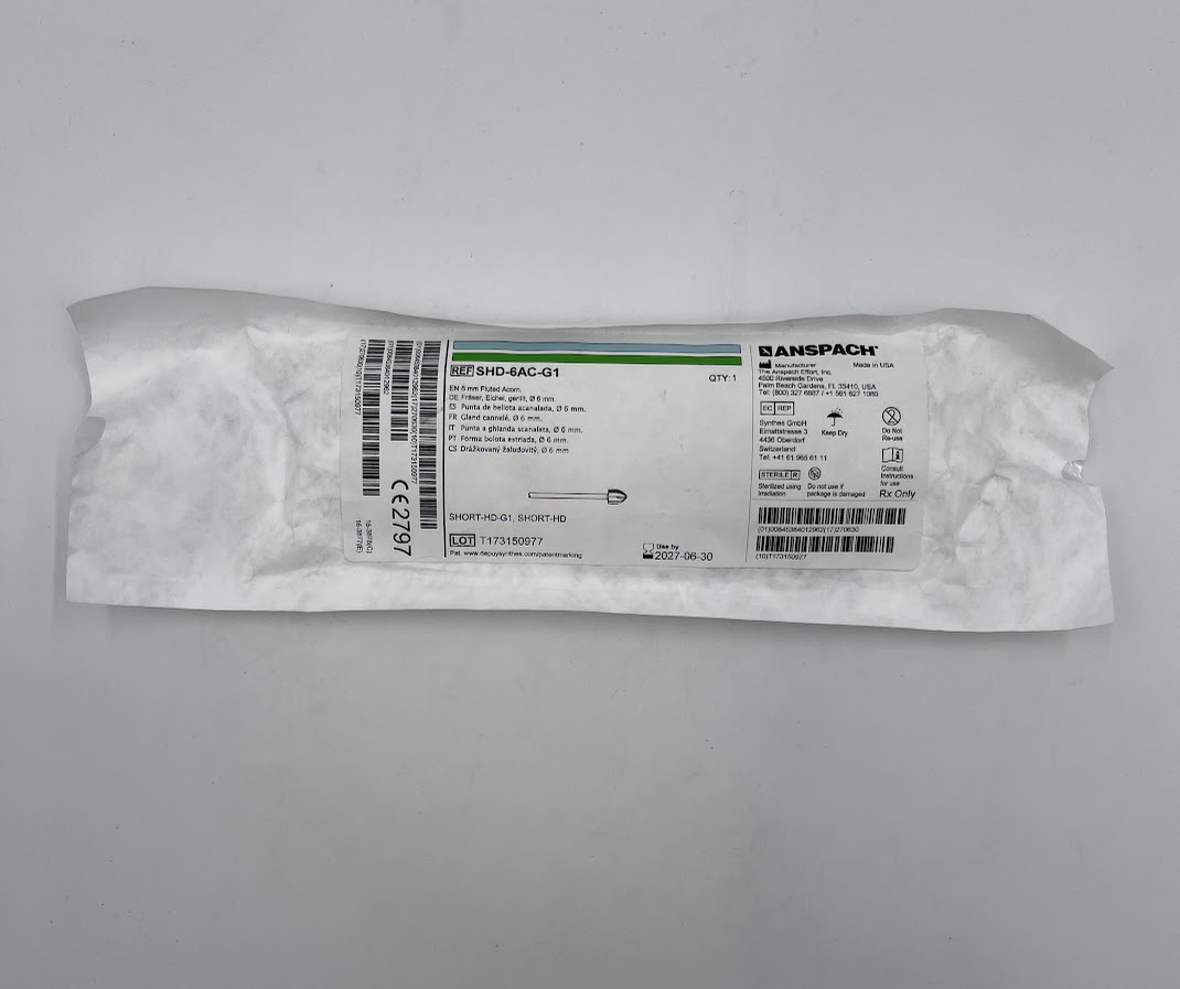 ANSPACH SHD-6AC-G1 6mm Fluted Acorn