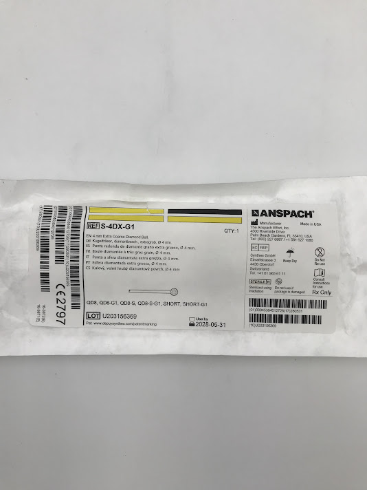 ANSPACH S-4DX-G1 Extra Coarse Diamond Ball 4mm