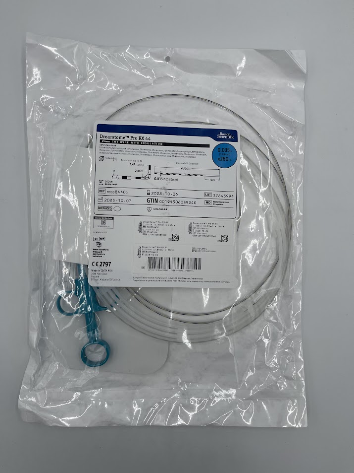 BOSTON SCIENTIFIC 8440 Dreamtome Pro RX 44 - 25mm Cut Wire With Insulation - Sphincterotome 0.035" x 260cm (ID)
