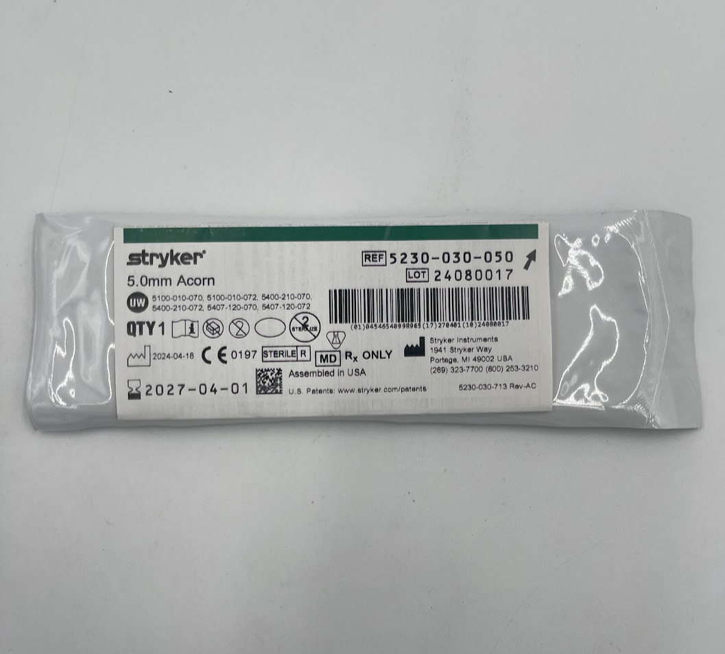 STRYKER INSTRUMENTS 5230-030-050 Acorn, 5.0mm (ID)